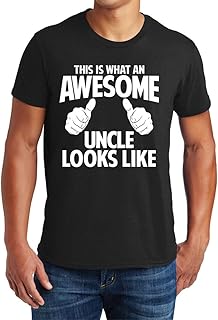 Sweet GiseleThis is What an Awesome Uncle Looks Like, Funny Sarcastic T Shirt for Men, Humor T-Shirt Tee Gifts