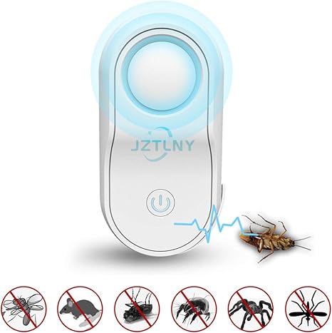 Amazon ネズミ駆除 超音波 蚊取り器 ねずみ駆除 ゴキブリ駆除 害虫対策器 ねずみ ゴキブリ 蚊ノミ ハエ ダニ シロアリ コウモリ ハチ クモ対策器 ネズミ撃退 有効範囲約150m 約100畳 省エネ 静音 無毒 無臭 子供やペットにも安心 Pse認証済み 日本語取扱説明書付き