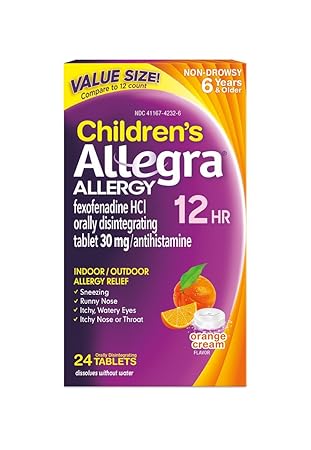 Amazon Com Allegra Children S Allergy 12 Hour Orally
