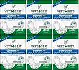 Vet's Best Comfort-Fit Disposable Male Wrap Large 72ct (6 x 12ct)