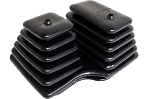 Crown Remanufacturing Crown Automotive Jeep Replacement Transmission and Transfer Case Shift Boot for 87-95 YJ Wrangler w/ Manual Trans. 53004539