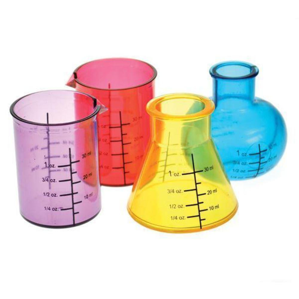Chemistry Shot Glasses 50 ml Set of 4