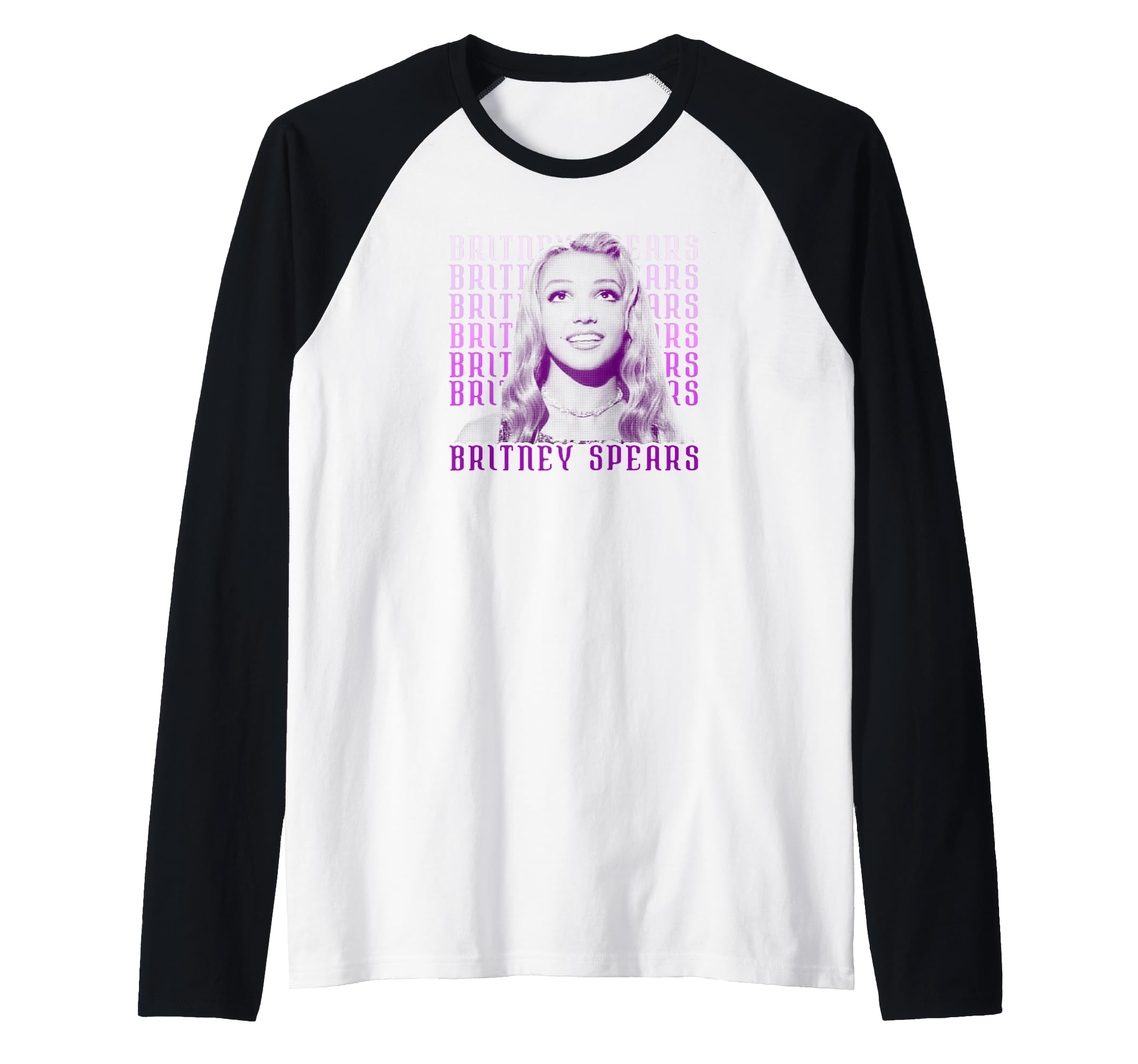 Britney Spears - Lucky Raglan Baseball Tee