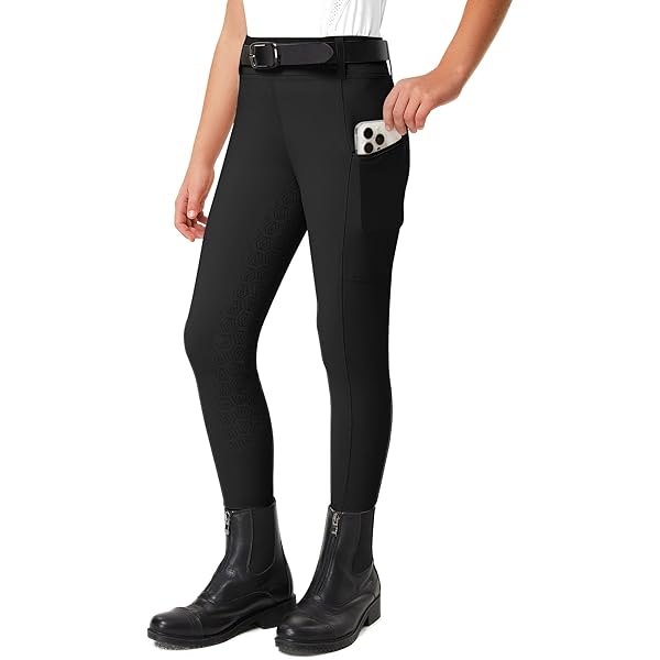 Pantaloni Da Equitazione LeMieux Junior Pro - Per Ragazze, Comodi E Sicuri, Con Design Elegante - Foto 3