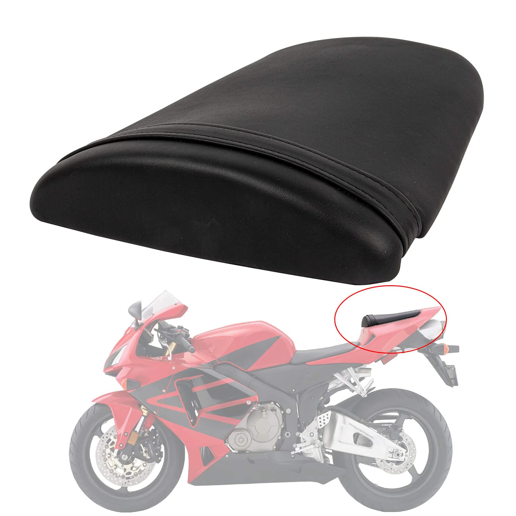 Photo 1 of PSLER Rear Passenger Pillion Seat Cushion for CBR600RR 2003-2006