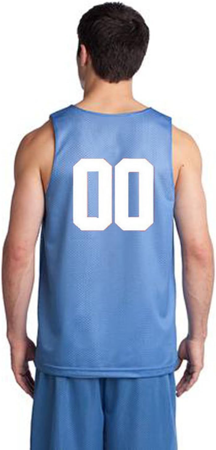 Custom Basketball Reversible Jersey - Numbers Only On Back of Both Sides