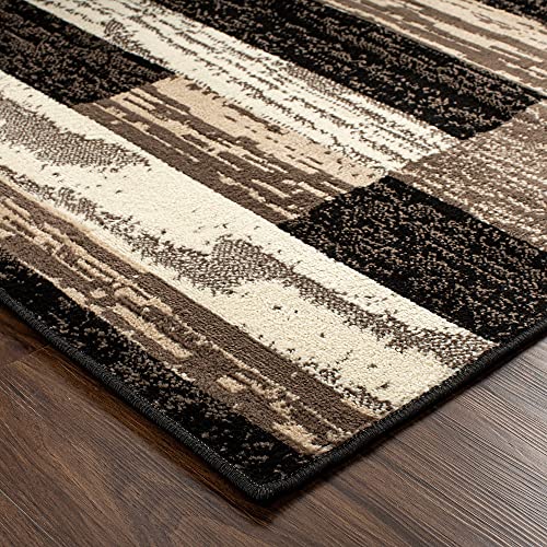 SUPERIOR Indoor Large Area Rug with Jute Backing for Bedroom, Dorm