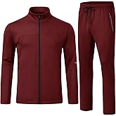 Rdruko Men's Track Suits 2 Piece Set Sweatsuits Tracksuits Jogging Workout Gym Athletic Sweat Suits