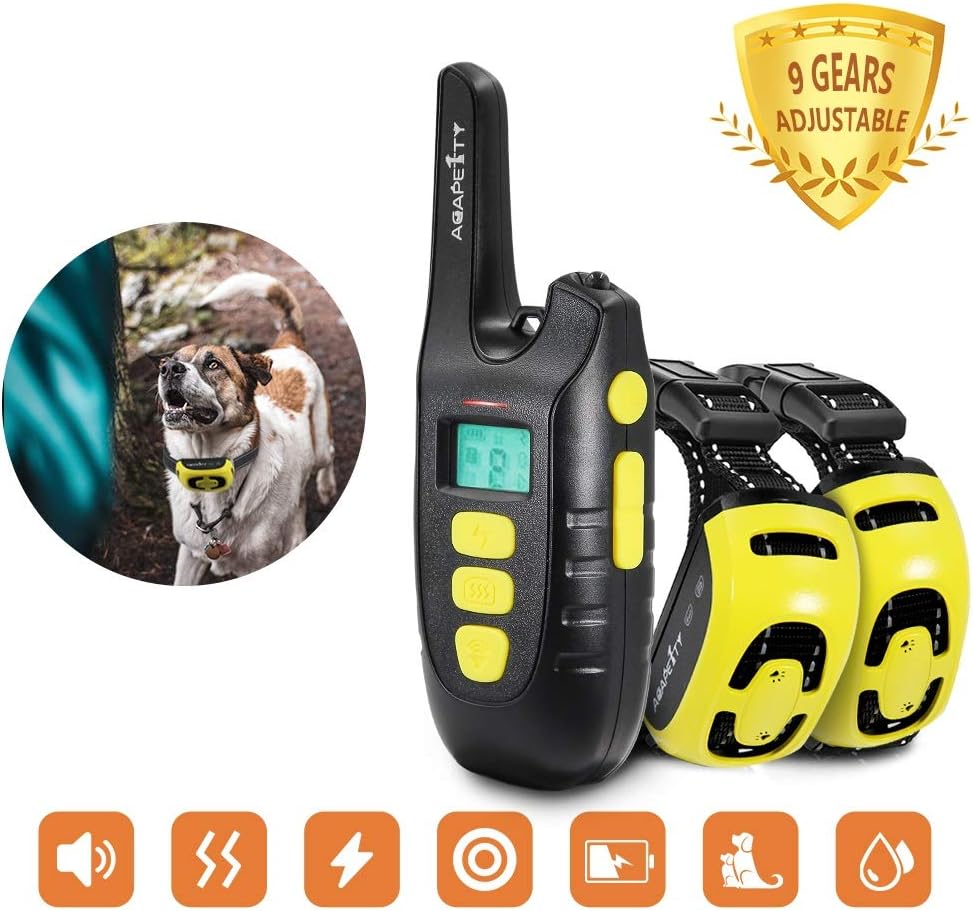 Reviews ACAPETTY Dog Training Collar,2 Dog Harmless Training Collar with Remote Control