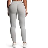 Aoxjox Women's Impact Seamless Workout Leggings Low Waist Hidden Scrunch Butt Lifting Athletic Yoga Pants 24"