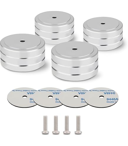 AUDIO BASTION X-PAD REF 3 Layers Aluminum Speaker Spike Pads