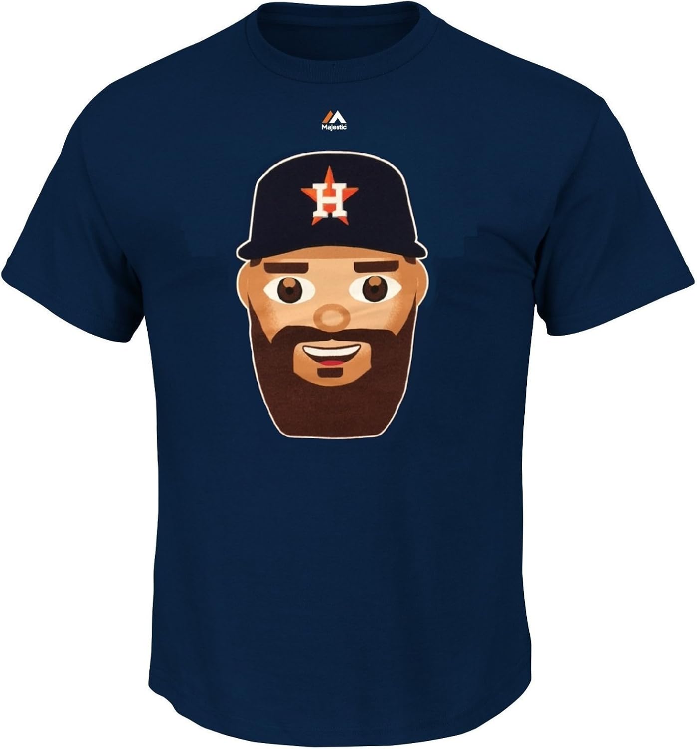 Majestic Dallas Keuchel Houston Astros 60 MLB Youth Emoji
