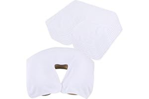 SINLAND 10 Pack Microfiber Facial Towels for Estheticians Quick Dry Spa Towels Soft Facial Cloth with Split Design Salon Towe