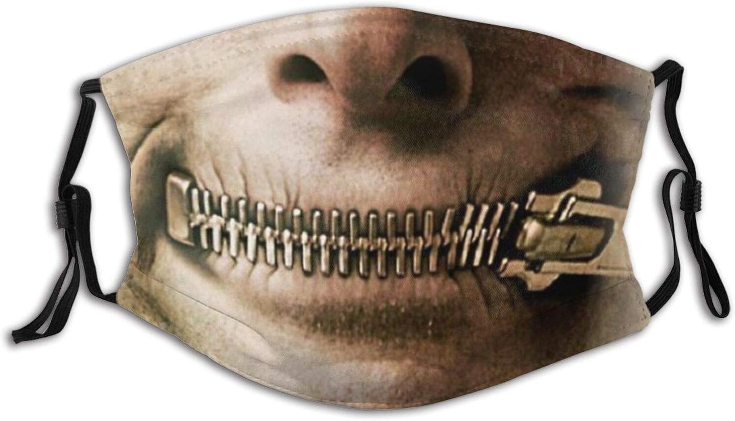 smartgood Zipper Open Mouth ZipperFace Mask Balaclava, Washable