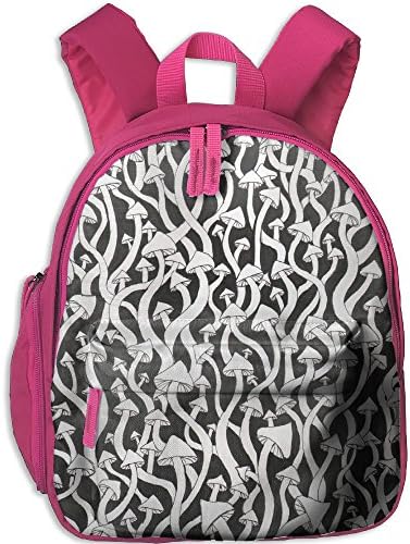 Baby Boys Girls Pin Mushroom Kid Backpack Toddler School Bag