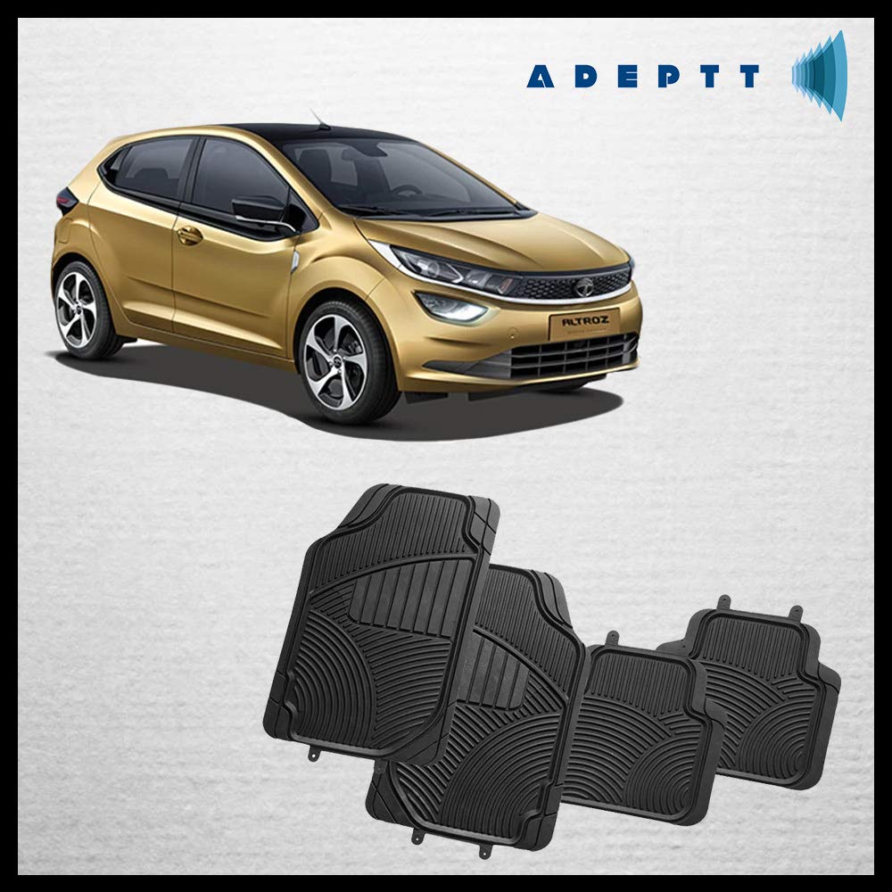 ADEPTT 5pcs PVC Car Floor/Foot Mat/dustproof/Waterproof/Foldable