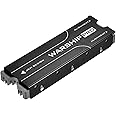 M.2 2280 SSD Heatsink, PCIE NVME or SATA M.2 2280 SSD Double-Sided Heat Sink, M.2 SSD Heatsink for PS5 Pro Slim/PC, Support Samsung 990 980 Pro & WD Black SN770 SN850 - Black