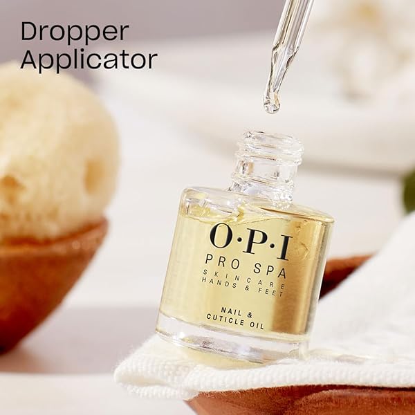 OPI PROSPA NAIL AND CUTICLE OIL | CUTICLE OIL BOTTLE FOR NAILS & DRY HANDS |STRENGTHENS CUTICLES FOR NAIL GROWTH | 0.29 FL OZ