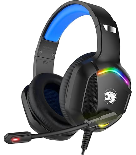 Amazon.com: ZIUMIER Z88 Gaming Headset with Microphone, Wired