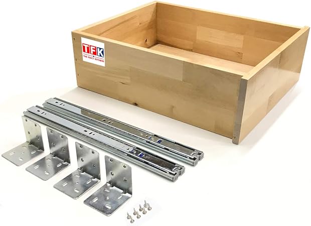 Wood Drawer Box Soft Close Slides And Brackets Pre Finished