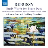 EARLY WORKS FOR PIANO DUET                         image