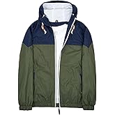 Gleemyth Mens Lightweight Windbreaker Jacket Water-Resistant Hooded Wind Breaker Jacket Outdoor Jacket