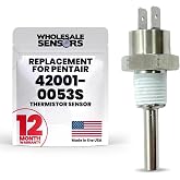 Wholesale Sensors Replacement Pentair 42001-0053S Heater Thermistor Sensor for Spa &amp; Pool 12-Month Warranty &amp; Made in the USA