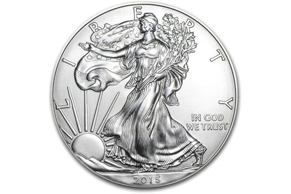 2015-1 Ounce American Silver Eagle Low Flat Rate Shipping .999 Fine Silver Dollar Uncirculated US Mint