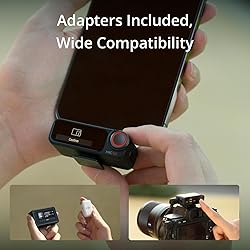 DJI Mic 2 (1 TX + 1 RX), Wireless Microphone with