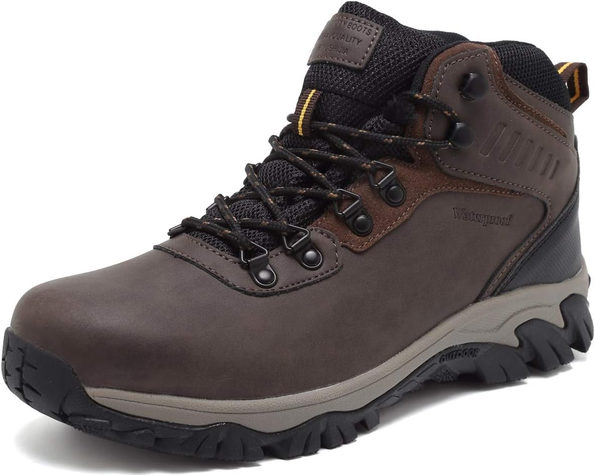 Quicksilk Eyushijia Men's Waterproof Snow Boots Hiking Boot