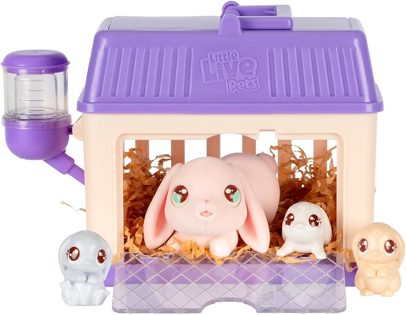 Little Live Pets Mama Surprise Minis Bunny Reveals 2-4 Babies