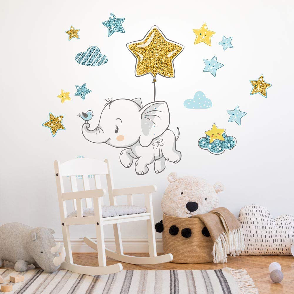 kina - R00548 Wall stickers for kids printed on wallpaper Wall Art