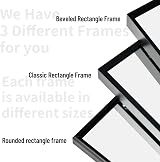Beauty4U Full Length Mirror 140x40cm Black Aluminum Frame Free Standing view 7