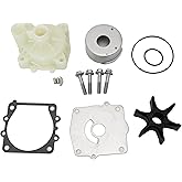61A-W0078-A2-00 Water Pump Impeller Repair Kit with Housing for Yamaha Outboard V6 150 175 200 225 250 300HP Replaces Boat Motor Engine Parts 61A-W0078-A3-00 Sierra 18-3396