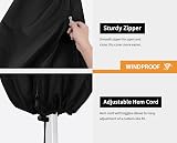 Dokon Parasol Cover 3-4m Cantilever Waterproof Heavy Duty Oxford Fabric view 4