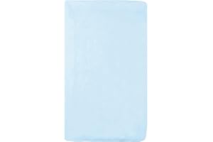 TL Care 100% Natural Cotton Value Jersey Knit Fitted Cradle Sheet, Blue, Soft Breathable, for Boys and Girls