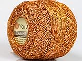 Copper Gold Metallic Braid Thread Camellia #50147-20 Gram 207 Yards