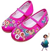 Bkotoo Encanto Mirabel Dress Up Shoes for Girls - Cosplay Isabela Madrigal Princess Costume Shoes