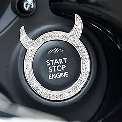 zipelo Bling Crystal Car Engine Start Stop