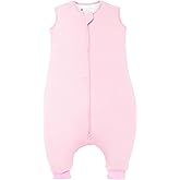 Extra Large Toddler Sleep Sack with Feet, 1.0 TOG Baby Sleeping Bag with Legs, Wearable Blanket for 2T, 3T, 4T Walkers