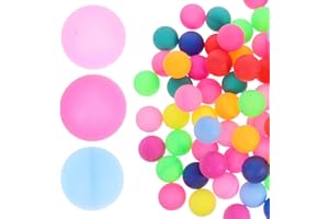 GALPADA Table Tennis Balls 150Pcs Colorful Plastic 40Mm Party Lottery Game Balls for Event Drawings