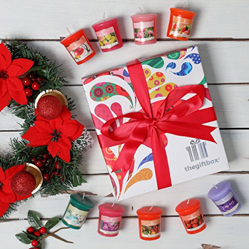 Scented Candles Gift Set. 9 x Scented Candles. Candles Gift Set are Luxury Birthday Gifts for Women, Anniversary, Birthday Gifts for Her Relax Gifts and Aromatherapy Gift (Sunmist)