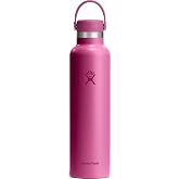 Hydro Flask Water Bottle - Insulated Stainless Steel - Non Spill, Leakproof in 24 Oz Reef Pink