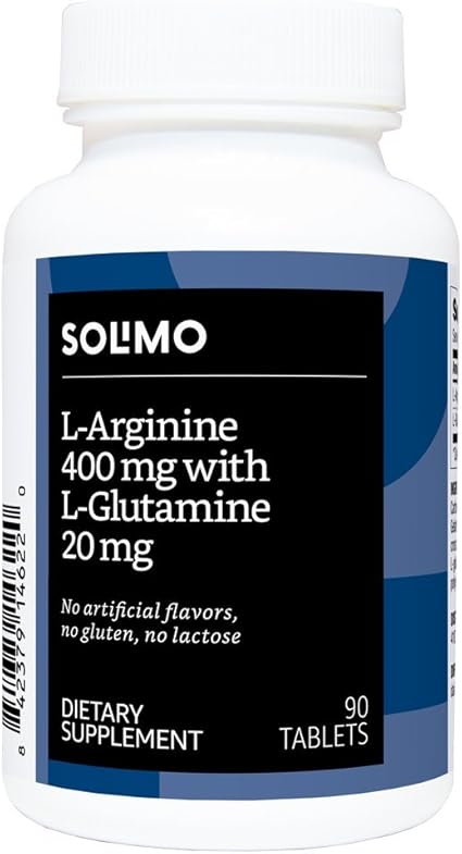 Amazon Com Amazon Brand Solimo L Arginine 400 Mg With L
