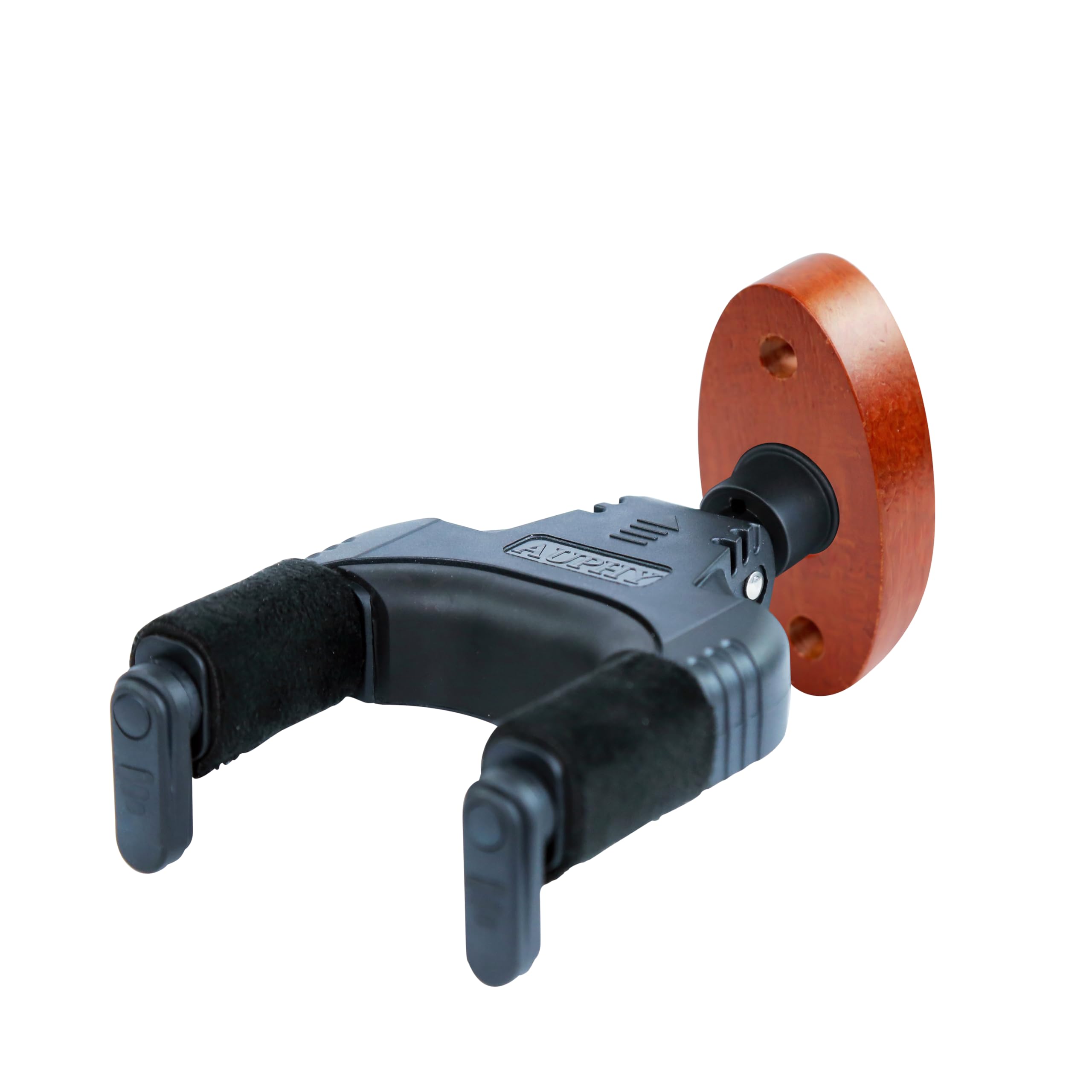 AUPHY Guitar Wall Mount with Auto-Lock & Auto-Rotate Mechanism | 10KG+ Heavy Duty | Universal Mount for All Headstock/Neck Widths, Classical, Acoustic, Electric Guitars, Bass, etc,Wood — image 1