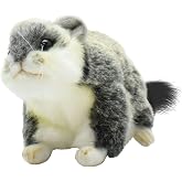 Hansa Plush 5" Grey Hamster