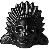 GYHZ Aztec Death Whistle "EL HEFE" – Terracotta Clay – Loudest 125dB Scream Whistle – Realistic Human Screaming Sound – Authentic Handcrafted Tribal Design – Horror Sound Maker for Pranks & Halloween
