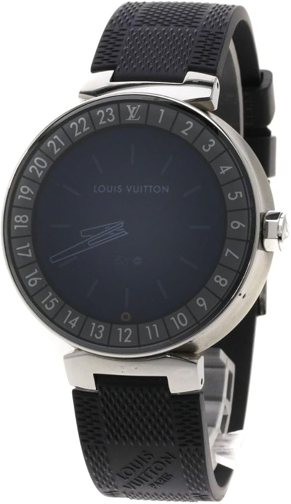 Amazon Louis Vuitton ルイ ヴィトン タンブールホライゾン 腕時計 ステンレス ラバー メンズ 中古 メンズ腕時計 腕時計 通販