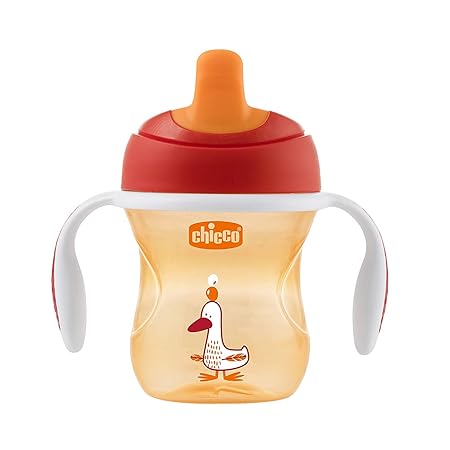 Chicco Training Sipper Cup 200ml (6 Months) (Orange)
