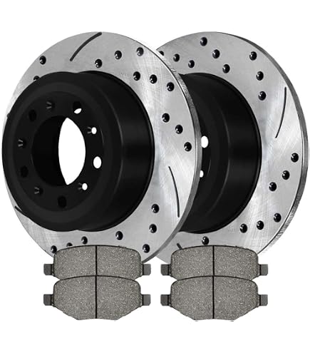 Callahan BRAKE PARTS Front Drilled Slotted